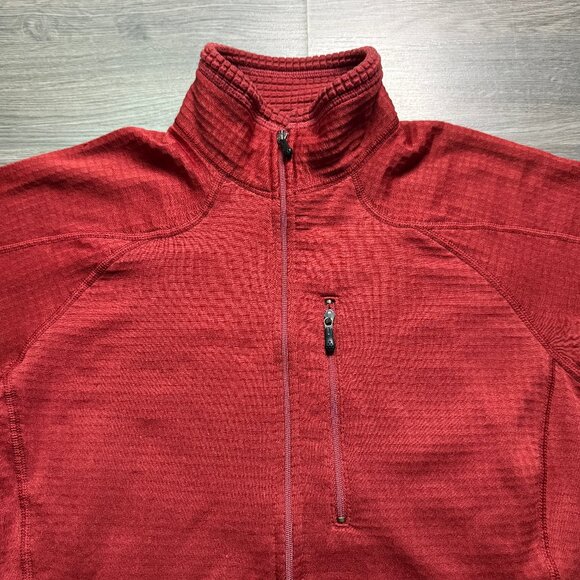 *Vintage Patagonia Women's R1 Flash Pullover - Red - Picture 2 of 9